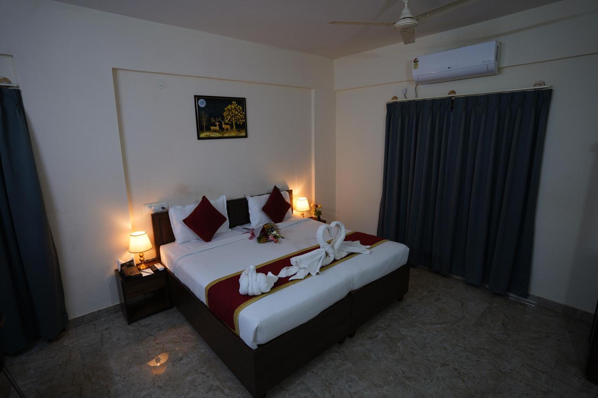 Hostel Sai Manyata Business Residency, Manyata Tech Park Bangalore Exterior foto