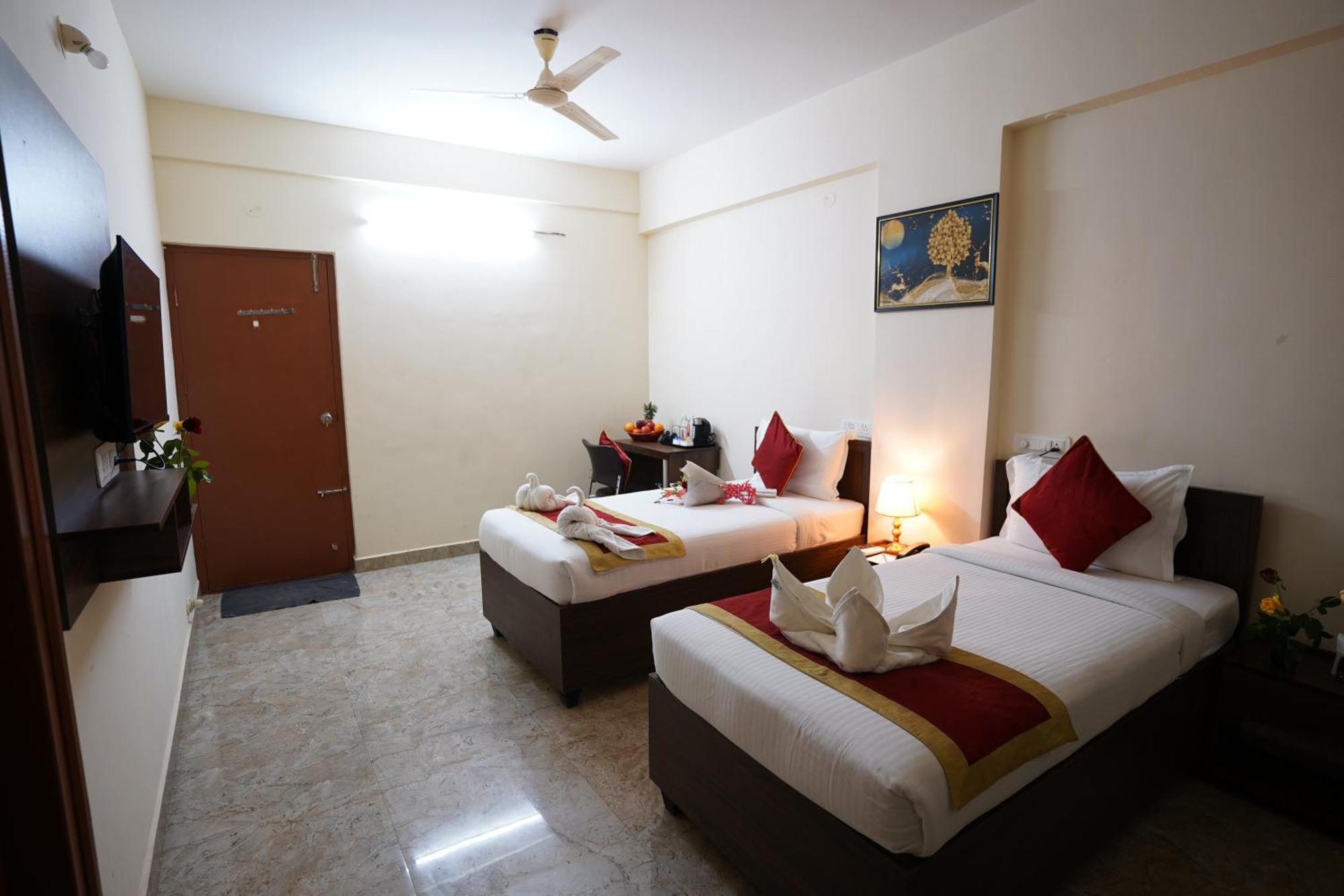 Hostel Sai Manyata Business Residency, Manyata Tech Park Bangalore Exterior foto